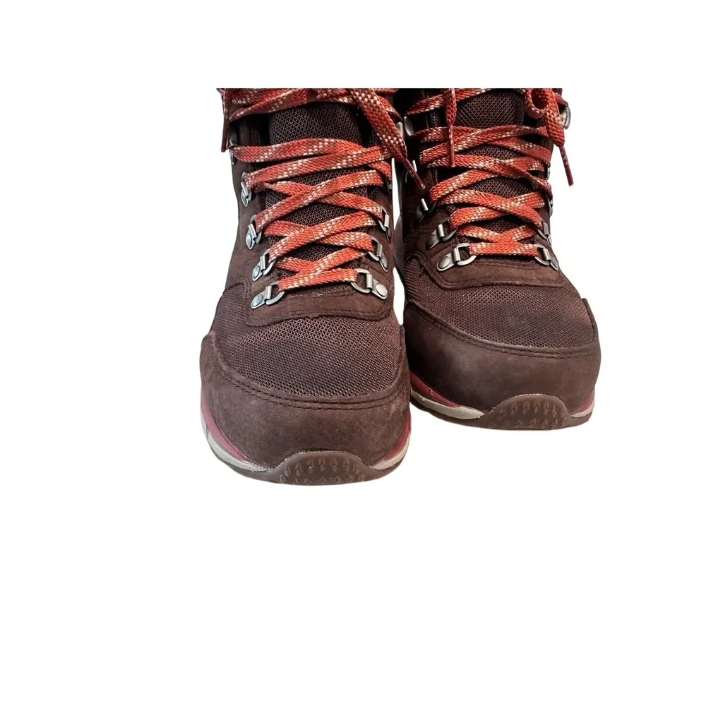 L.L. Bean Mens Mountain‎ Hiking Boots Brown Orange Size 8.5 New No Box